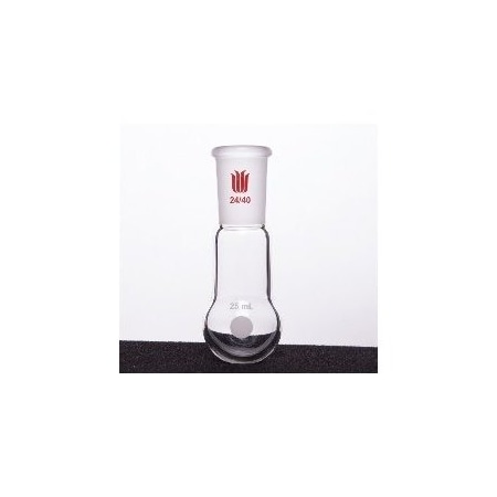 Synthware FLASK, ROUND BOTTOM, LONG NECK 25mL DF302425
